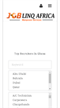 Mobile Screenshot of joblinqafrica.com