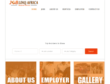 Tablet Screenshot of joblinqafrica.com